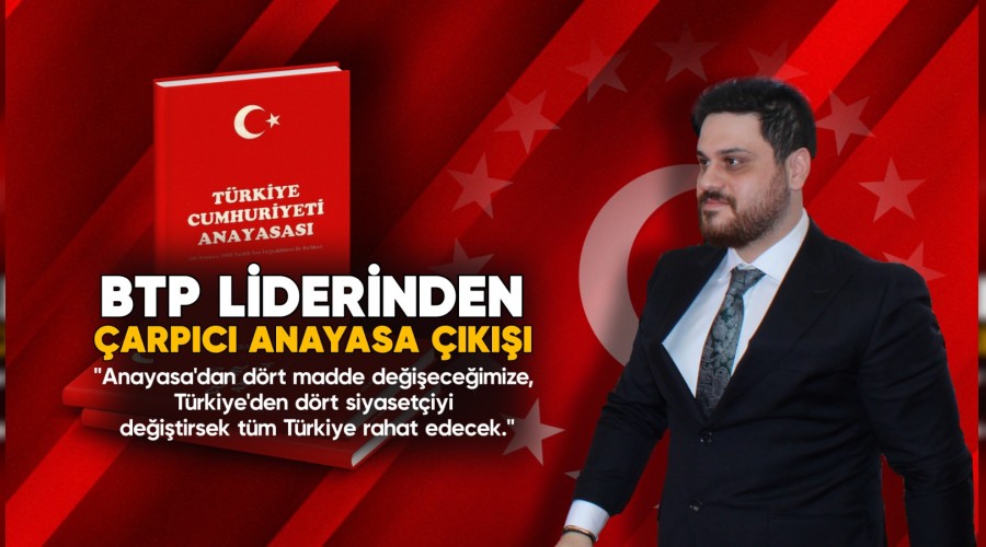 BTP Liderinden arpc anayasa k