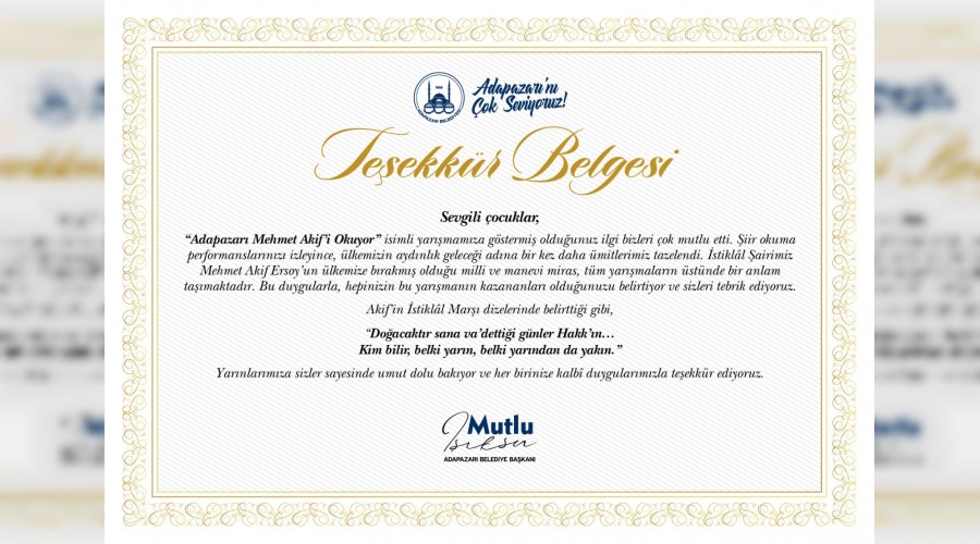 Çocukları Mutlu Eden Yarışma Sonuçlandı