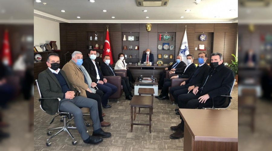 “DEVA Partisi SESOB’u ziyaret etti.
