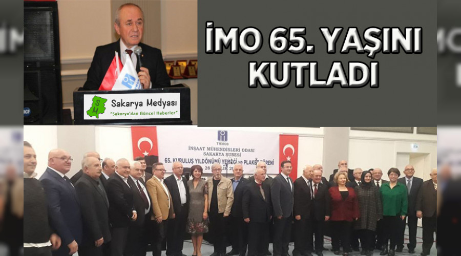 İMO 65. YAŞINI KUTLADI