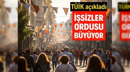 Kas�m ay� i�sizlik rakamlar� a��kland�