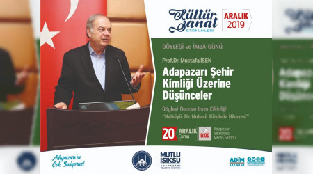 Prof. sen le Adapazar ehir Kimlii Konuulacak