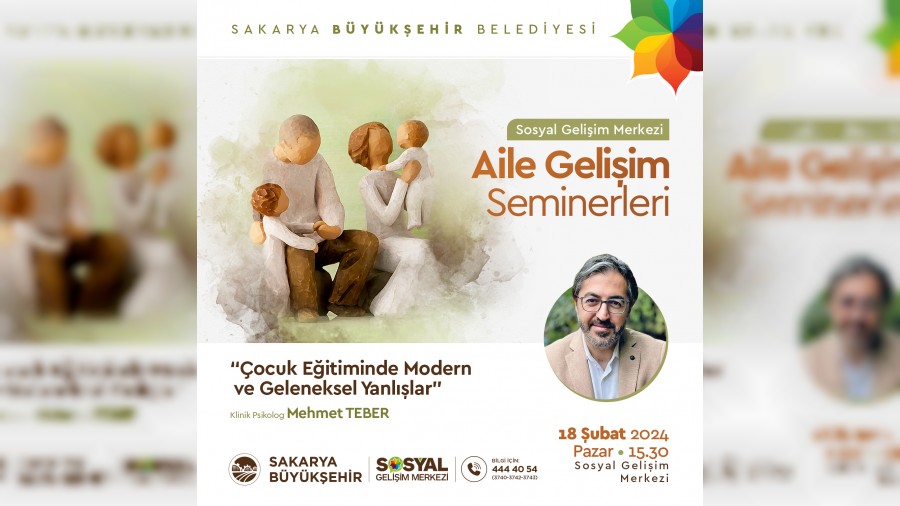 Psikolog Mehmet Teber ailelere  doru bilinen yanllar anlatacak