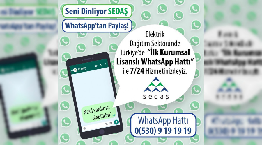 SEDA'tan dijital dnyada da hzl ve gvenli hizmet