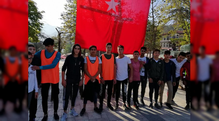 TARAKLI'DA CUMHURYET KOUSU YAPILDI