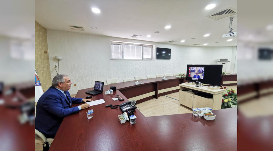 Vali Nayir Telekonferans Sistemiyle Erzincanl rencilere Seslendi