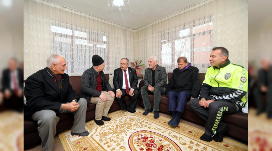 Vali Nayir'den Yusuf Bebein Ailesine Ziyaret