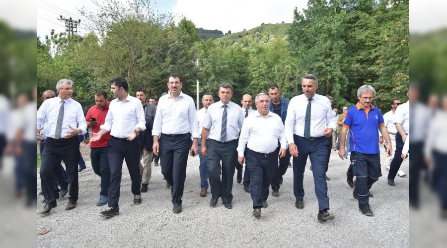 Bakan Kurum ile Karasu'nun Gelecei Adna nemli Grme