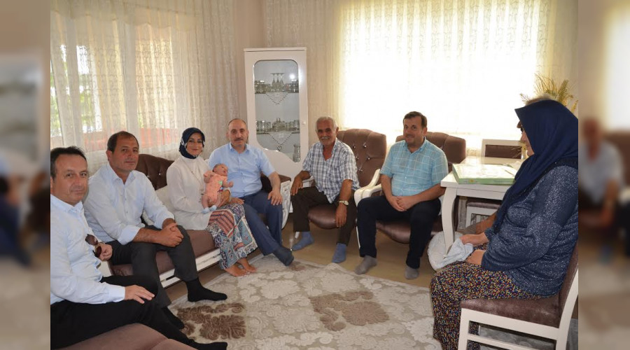 BAŞKAN KILIÇ'TAN ?HOŞGELDİN BEBEK' ZİYARETLERİ