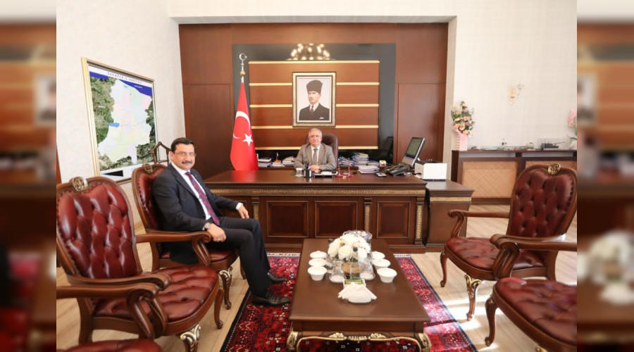 Büyükşehir Belediyesi Genel Sekreteri Ak'tan Vali Nayir'e Ziyaret