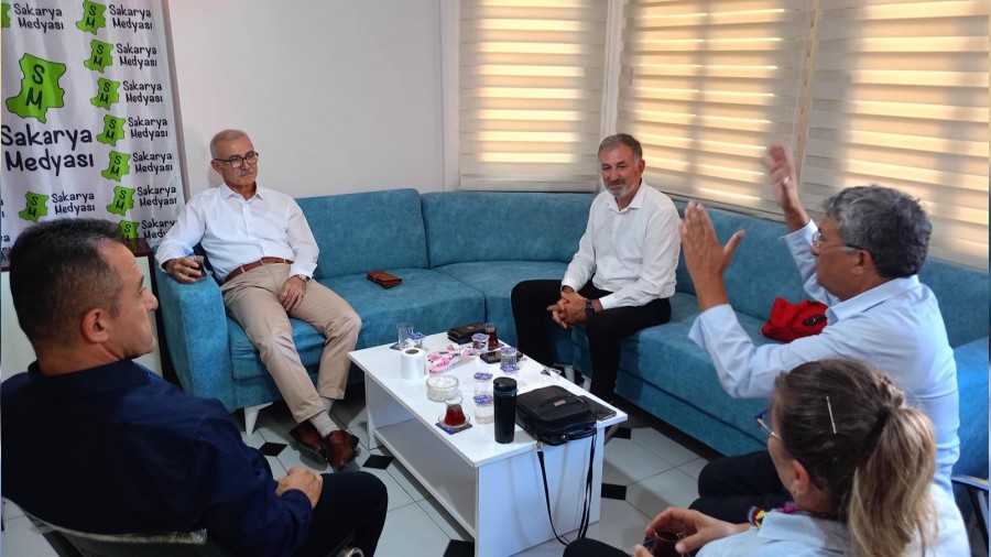 KAYMAKAM ERDOĞDU'YU AĞIRLADIK