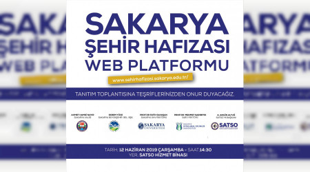 SAKARYA ŞEHİR HAFIZASI WEB SİTESİ SATSO'DA TANITILACAK