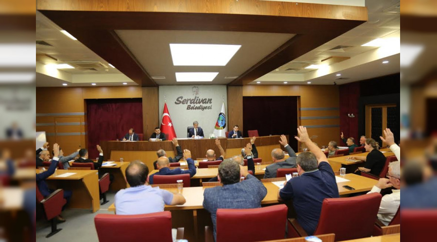 Serdivan'da Ekim Ay Meclis Toplants Gerekleti