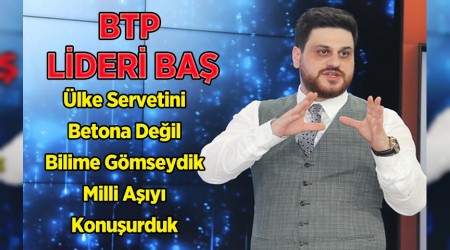 lke servetini betona deil bilime gmseydik, Milli ay konuurduk