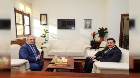Vali Nayir'den Bykehir Belediyesi Genel Sekreteri Ak'a Hayrl Olsun Ziyareti