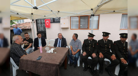 Vali Nayir'den ehit Piyade Uzman avu'un Ailesine Taziye Ziyareti