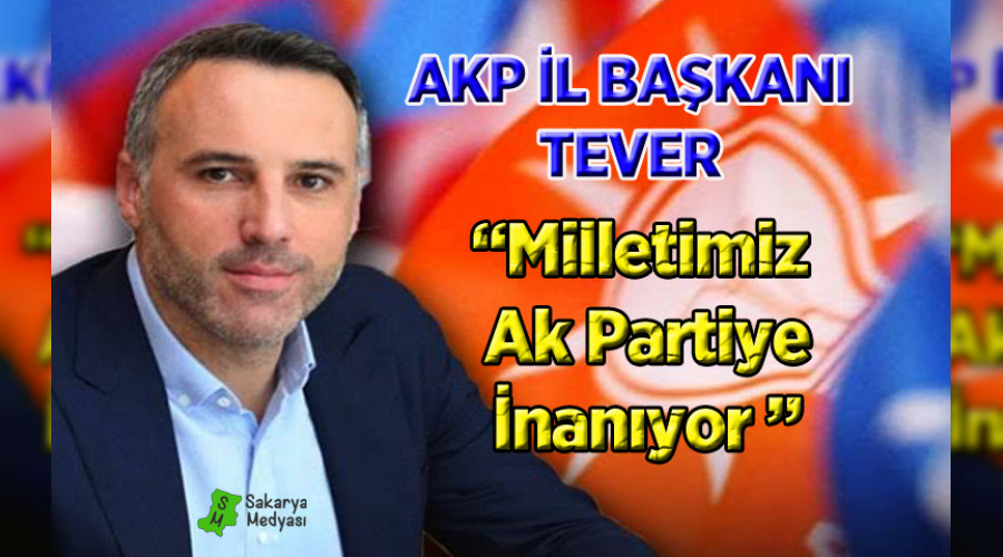 AKP Sakarya'da hedef "200 Bin" üye