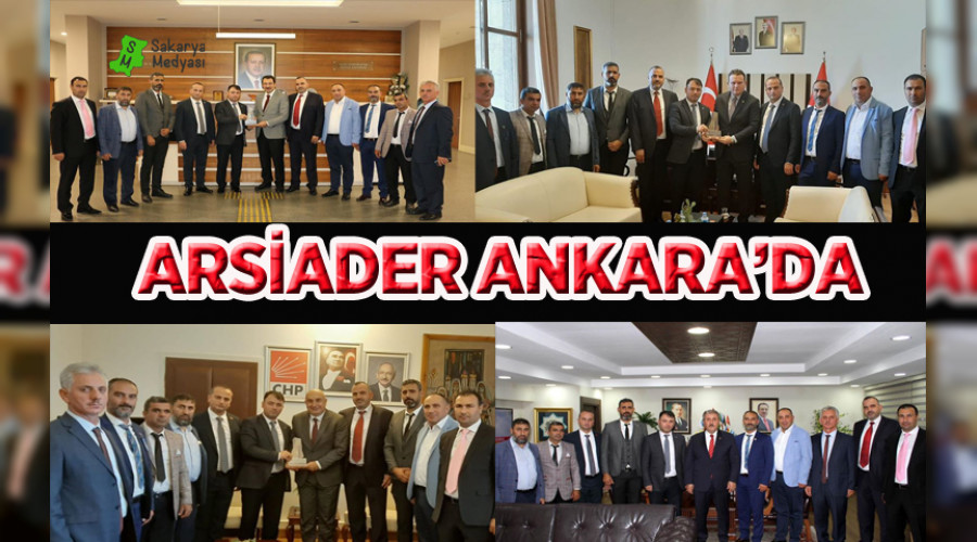 ARSİADER'DEN ANKARA ÇIKARMASI