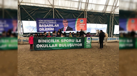 ?Binicilik Sporu Okullarla Buluuyor'