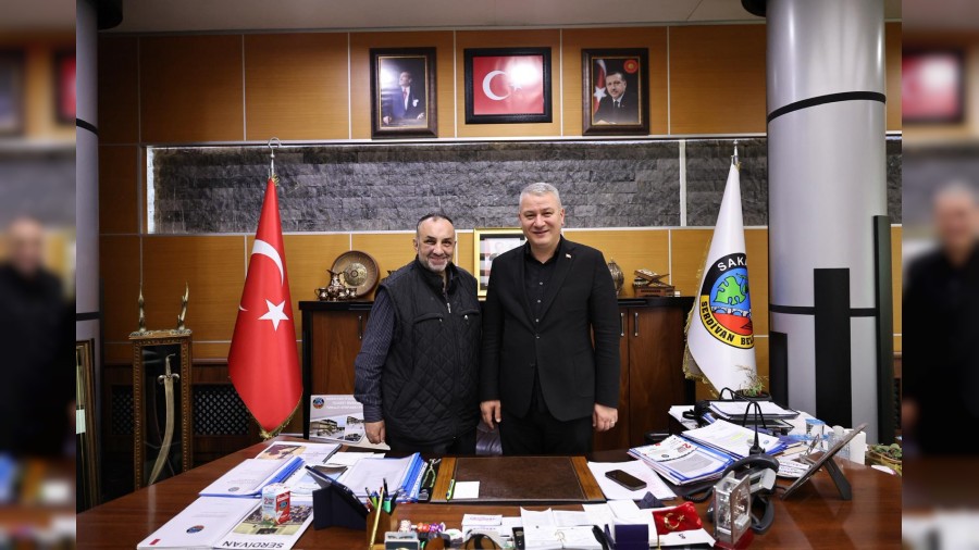 Candan�dan Ba�kan �elik�e ziyaret