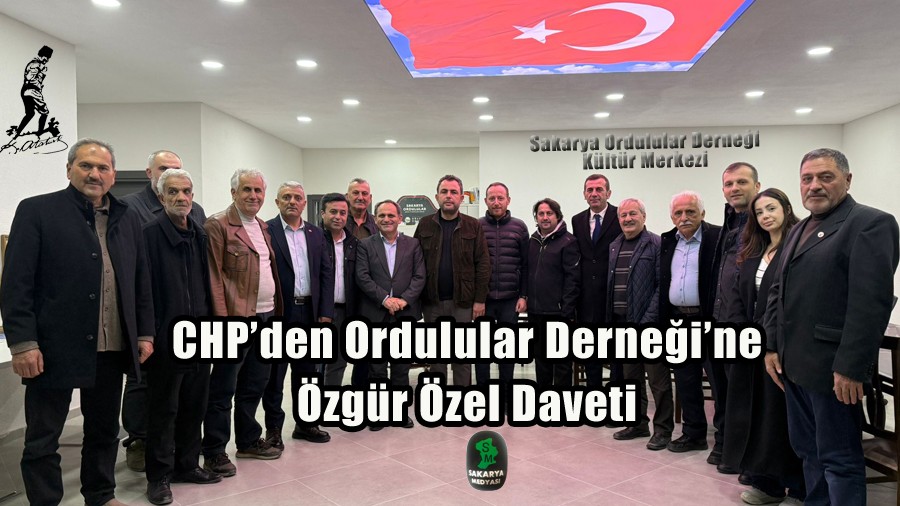 CHP�den Ordulular Derne�i�ne ��zg�r �zel� Daveti