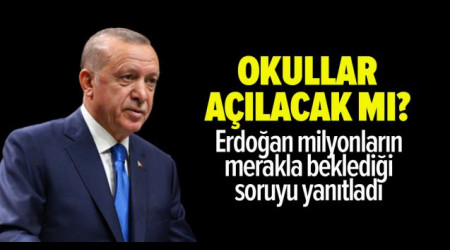 Cumhurbaşkanı Erdoğan, Kabine Toplantısı sonrası açıklamalarda bulundu