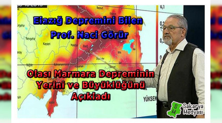 ELAZI DEPREMN BLMT! MD MARMARAYI AIKLADI
