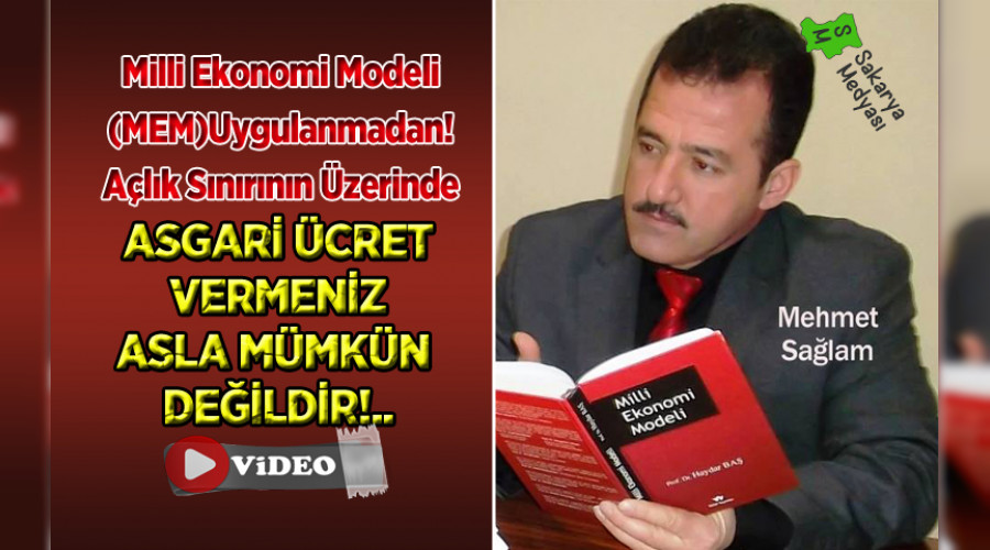 "İNSANIMIZIN YÜZDE ELLİSİ AÇLIK SINIRI ALTINDA YAŞIYOR"
