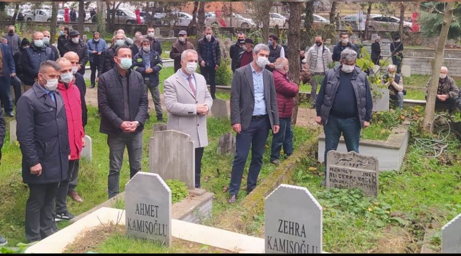 KAMIŞOĞLU DUALARLA TOPRAĞA VERİLDİ