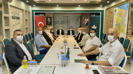 Keleş, Gelecek Partisini ziyaret etti