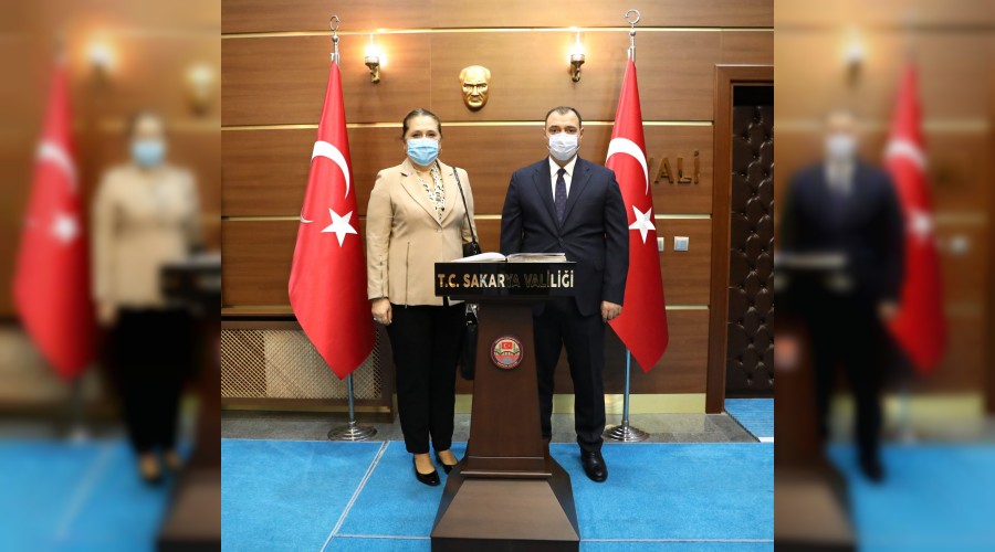 Kosovann stanbul Bakonsolosundan Vali etin Oktay Kaldrma Ziyaret