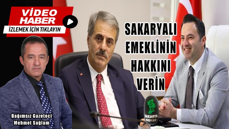 SAKARYALI EMEKLLERN HAKKINI VERNZ!..