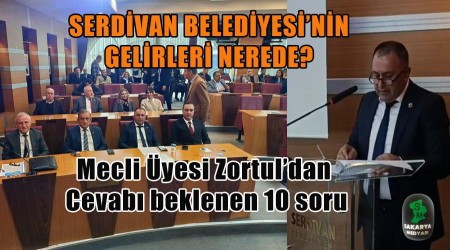 Serdivan��n Dev Hisse Gelirleri Nerede? Meclis �yesinden "Kira" Sorgusu!