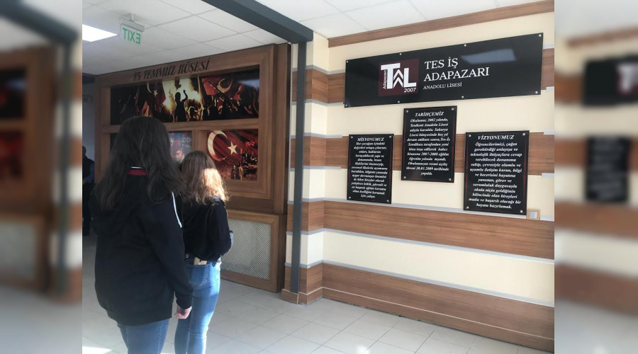 Tes- Anadolu Lisesi 9 gnlk tatilde sil batan yenilendi
