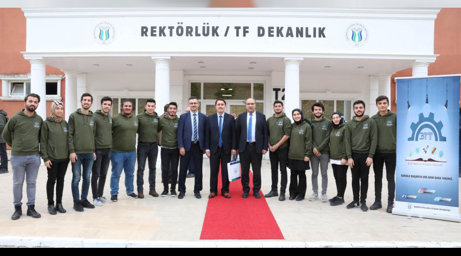 TÜBİTAK DAİRE BAŞKANI SUBÜ'DE