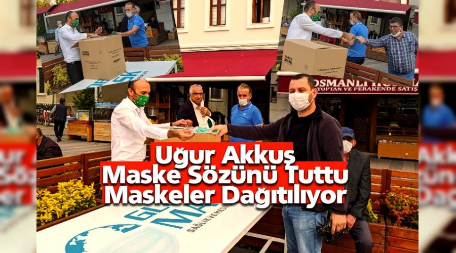 Uur Akku; 54000 maskeyi datt. 