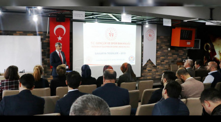 Arif Özsoy,  İl Müdürlüğüne bağlı Müdürler İle Toplantı Yaptı