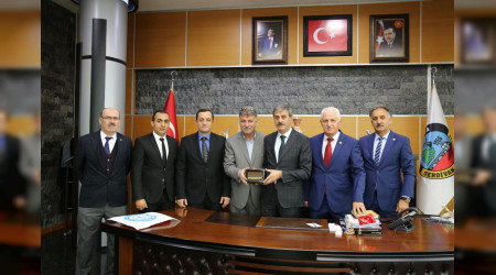 Bem-Bir-Sen'den Bakan Alemdar'a Teekkr Ziyareti