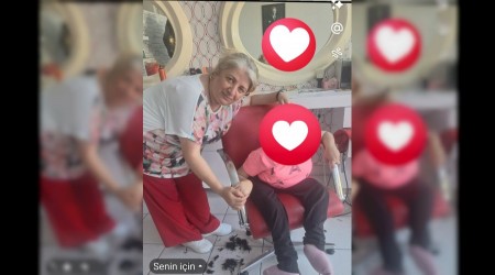 Bir makas darbesiyle iyilik; Hayriye Tatl Sardan gnll sa kesimi hizmeti