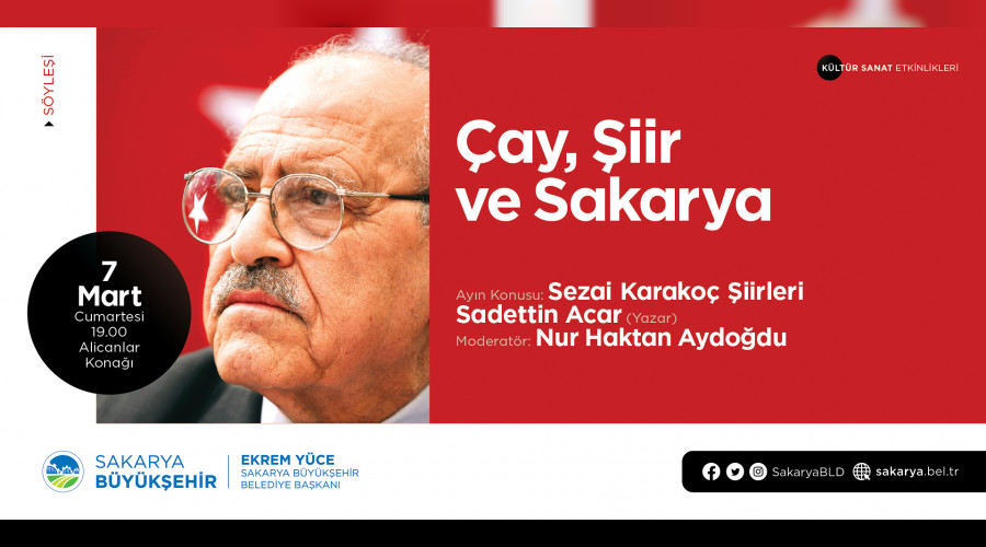 ?ay, iir ve Sakarya' Sohbetleri Alicanlar Konanda Balyor