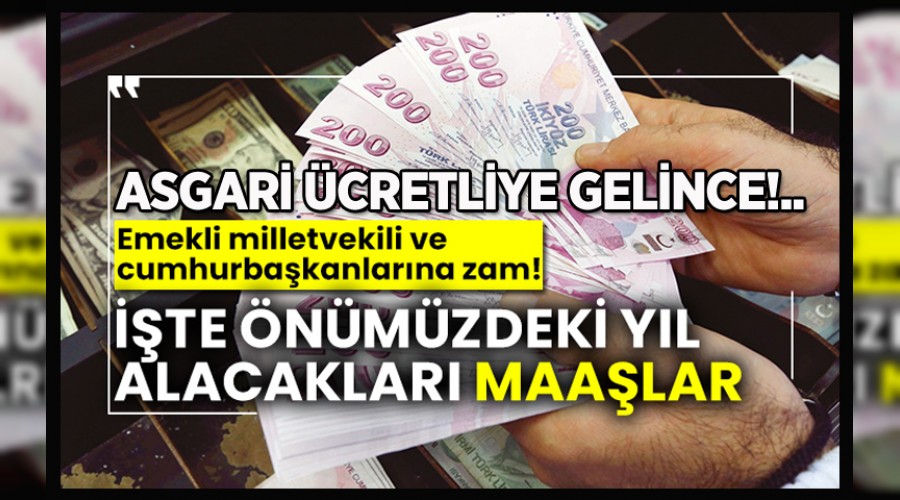Emekli milletvekillerinin maaşı ne kadar? İşte vekil ve emekli cumhurbaşkanları zammı