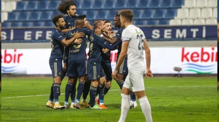 Fenerbahe rahat kazand