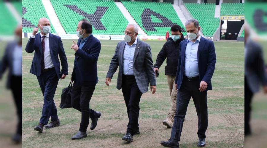 Hatay Milletvekilinden Yeni Sakarya Stadyumuna Ziyaret