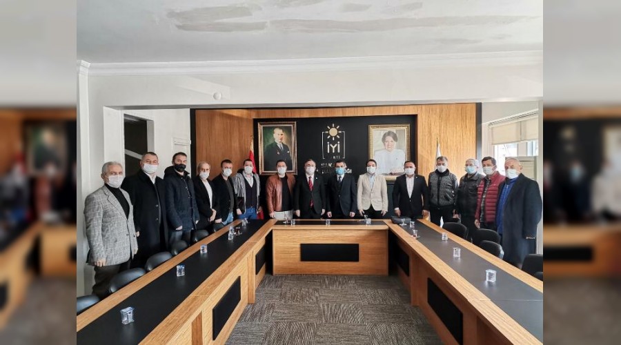 İYİ Parti Adapazarı İlçe Başkanlığı'na Deva Partisinden ziyaret