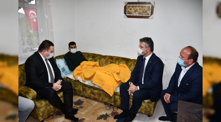 MHPli Blbl gazimiz Gkhan oban ziyaret etti