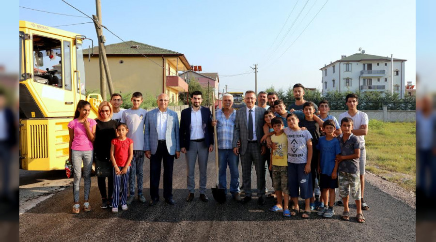 Rüstemler'de Asfalt Sevinci