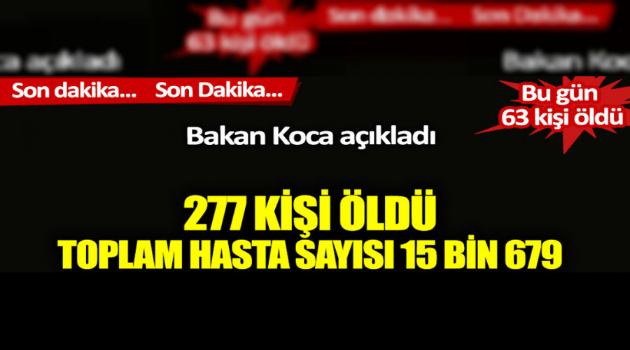Salk Bakan Fahrettin Koca'dan son dakika aklamas