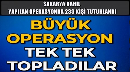 SAKARYA DAHL TERRLE MCADELEDE BYK OPERASYON!
