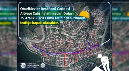 Serdivan’da güçlü altyapı için çalışmalar sürüyor