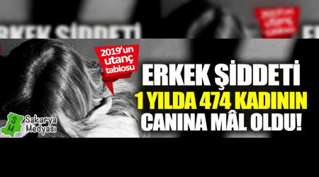 2019'DA 474 ERKEK KATİL 474 KADINI KATLETTİ